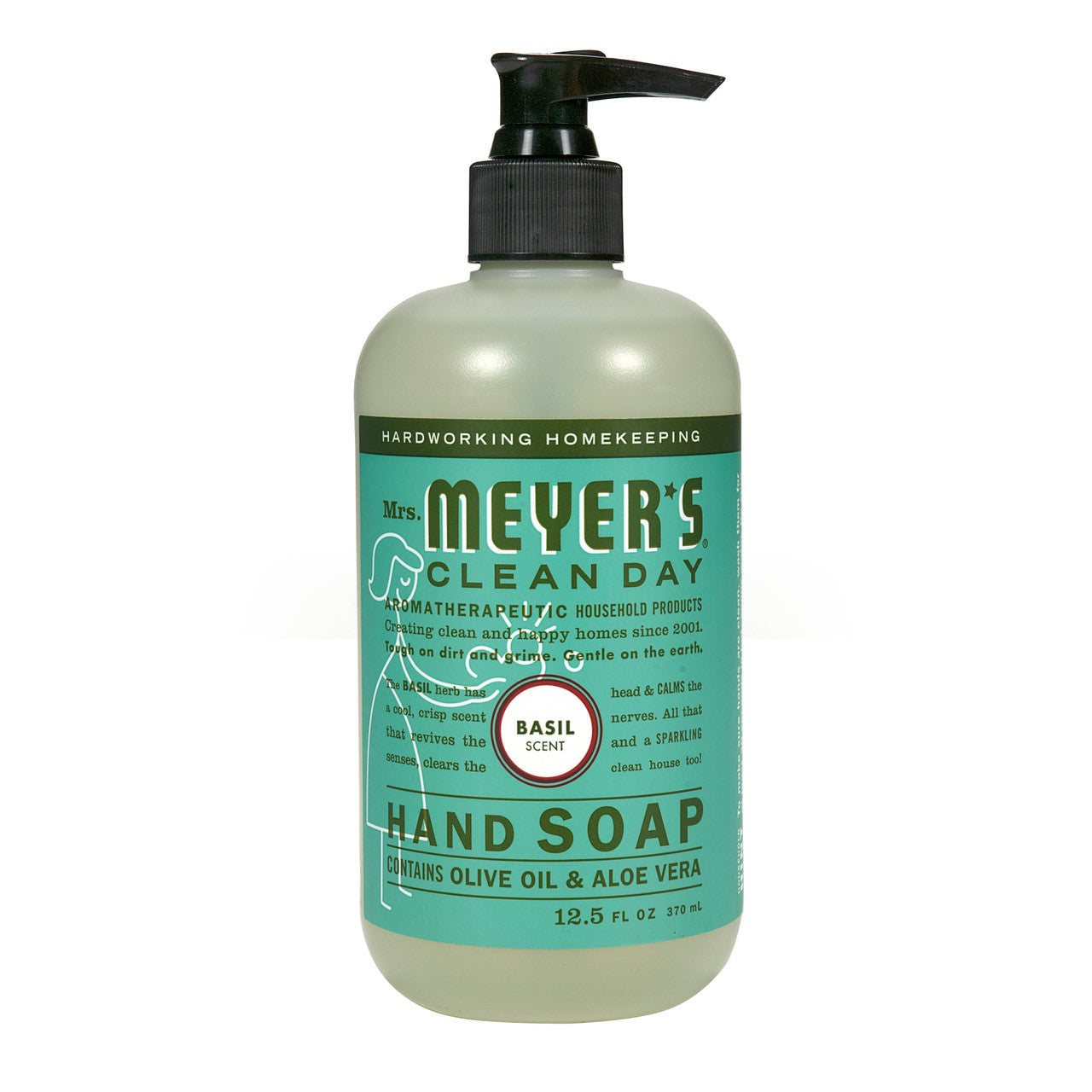 Meyers Basil Liquid Hand Soap (6x12.5 Oz)