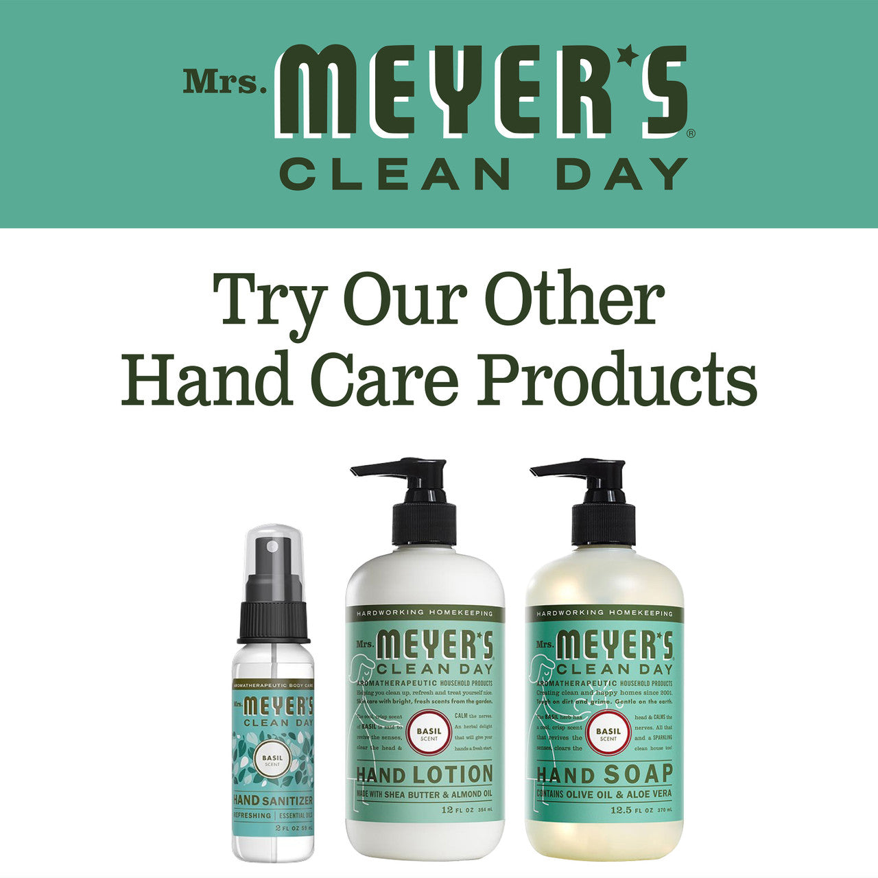 Meyers Basil Liquid Hand Soap (6x12.5 Oz)