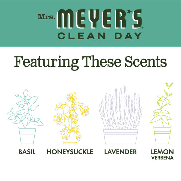 Meyers Basil Liquid Hand Soap (6x12.5 Oz)
